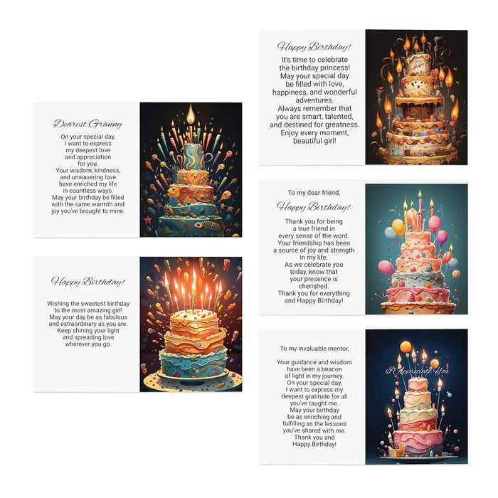 Introducing our "Golden Years Reflections" Greeting Card Series (5 Cards)