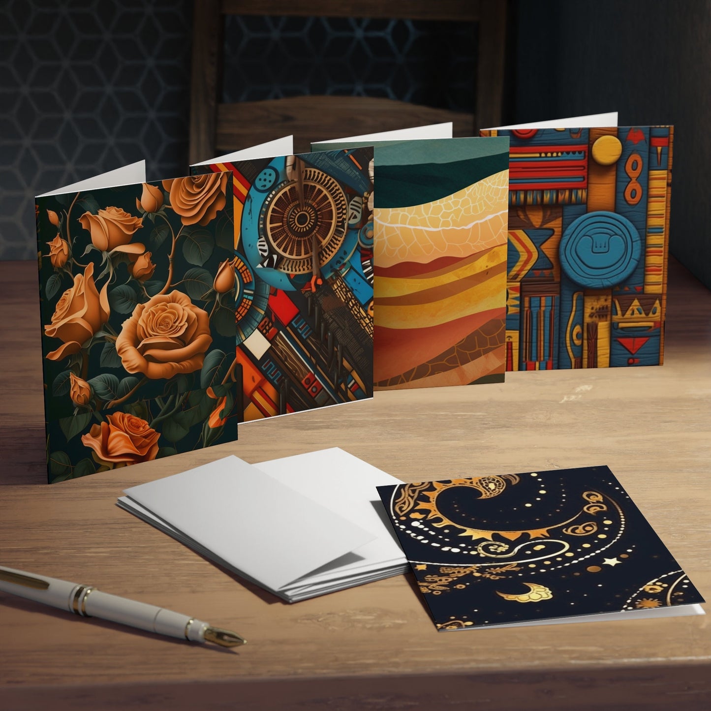 Introducing Cards So Powerful (Part 4) -Expressions of Love and Unity "Just Because" Greeting Cards (5-Pack)