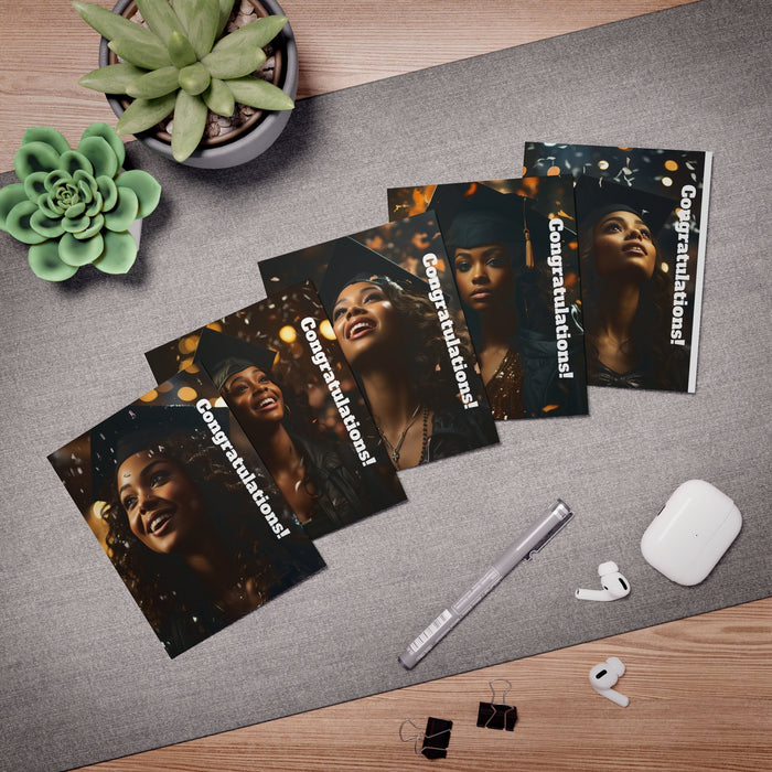 Introducing Cards So Powerful (Part 9) -Empowerment and Celebration Graduation Greeting Cards (5-Pack)