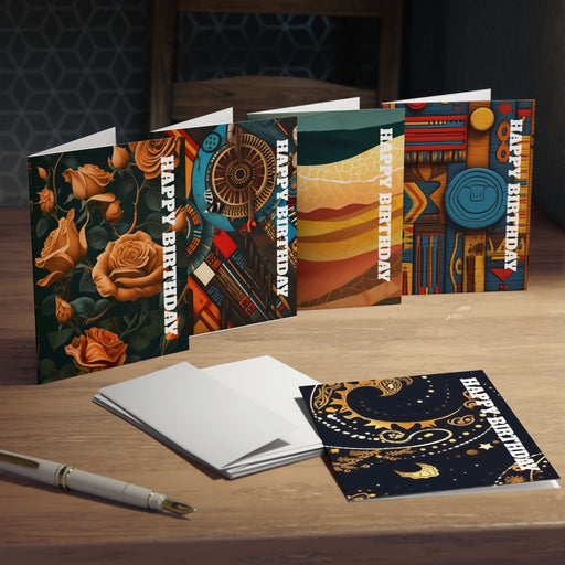 Introducing Cards So Powerful (Part 2) - Multi-Design Afrocentric Birthday Greeting Cards (5-Pack)