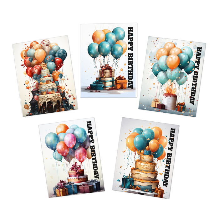 Introducing Cards So Powerful (Part 5)- Multi-Design Afrocentric Birthday Greeting Cards (5-Pack)