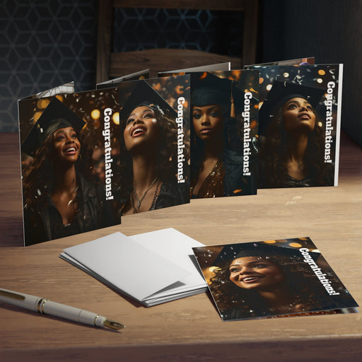 Introducing Cards So Powerful (Part 9) -Empowerment and Celebration Graduation Greeting Cards (5-Pack)
