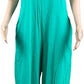 MESLIMA Women's Loose Fit Elastic Off Shoulder Beam Foot Long Sleeve Jumpsuit Rompers with Pockets Plus Size