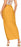 SheIn Women's Casual Slit Wrap Asymmetrical Elastic High Waist Maxi Draped Skirt