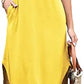 ANRABESS Women's Summer Casual Criss Cross Sundress Sleeveless Split Maxi Long Beach Dress with Pockets