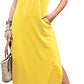 ANRABESS Women's Summer Casual Criss Cross Sundress Sleeveless Split Maxi Long Beach Dress with Pockets
