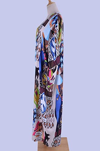 MEILING Women's Bikini Bathing Suit Cover Up Swimwear Open Front Kimono Jacket Cardigan Long Robe Dress