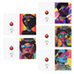 Holiday Glam: Fierce & Festive Greeting Cards