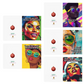 Holiday Glam 2: Fierce & Festive Greeting Cards
