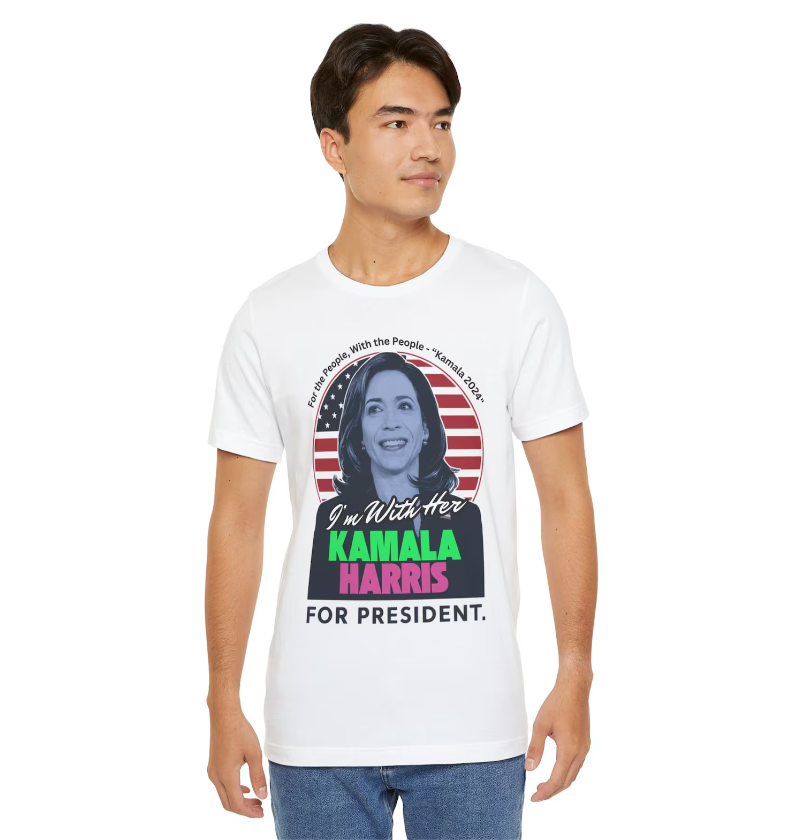 I'm With Her Soror Part 11-Kamala 2024: Progress, Power, Purpose Graphic Tee