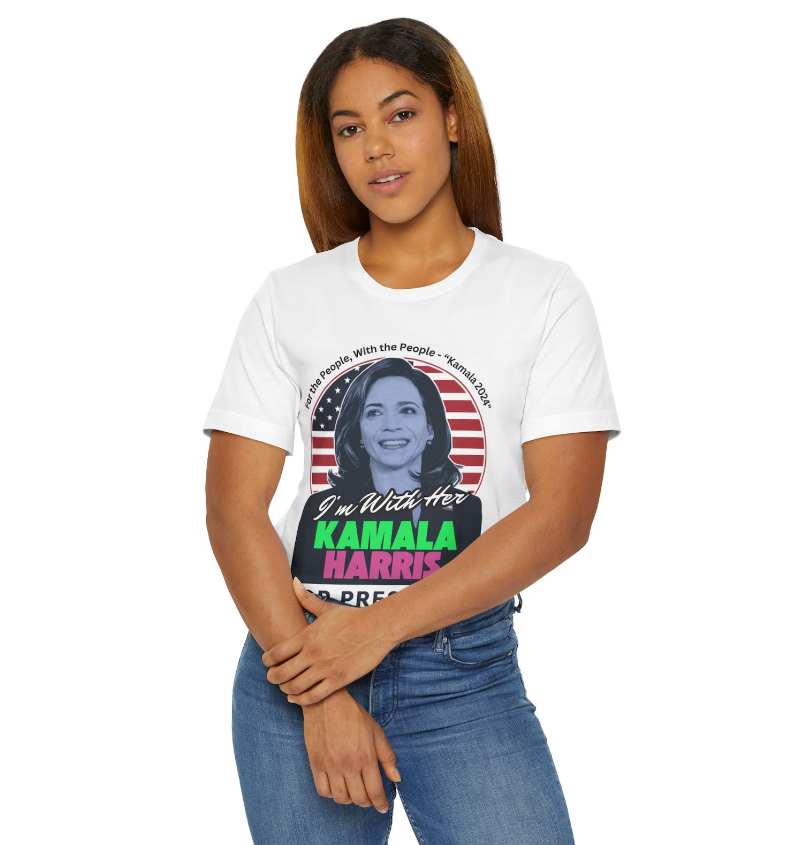 I'm With Her Soror Part 11-Kamala 2024: Progress, Power, Purpose Graphic Tee