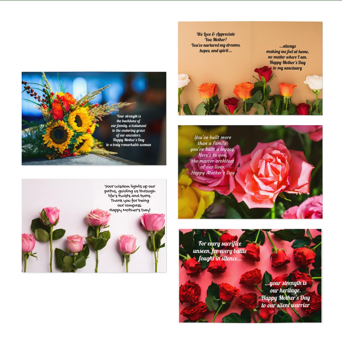 Heartfelt Echoes: Mother's Day Cards with Purpose