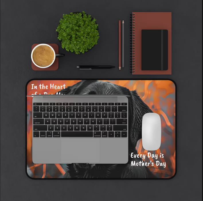 Doberman1-Paw-sitively Inspiring Dog Mom Desk Mat: Comfort, Style & Purpose