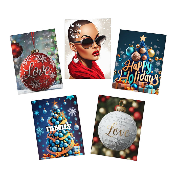 Heartfelt Moments - Family Greeting Cards (5-Pack)