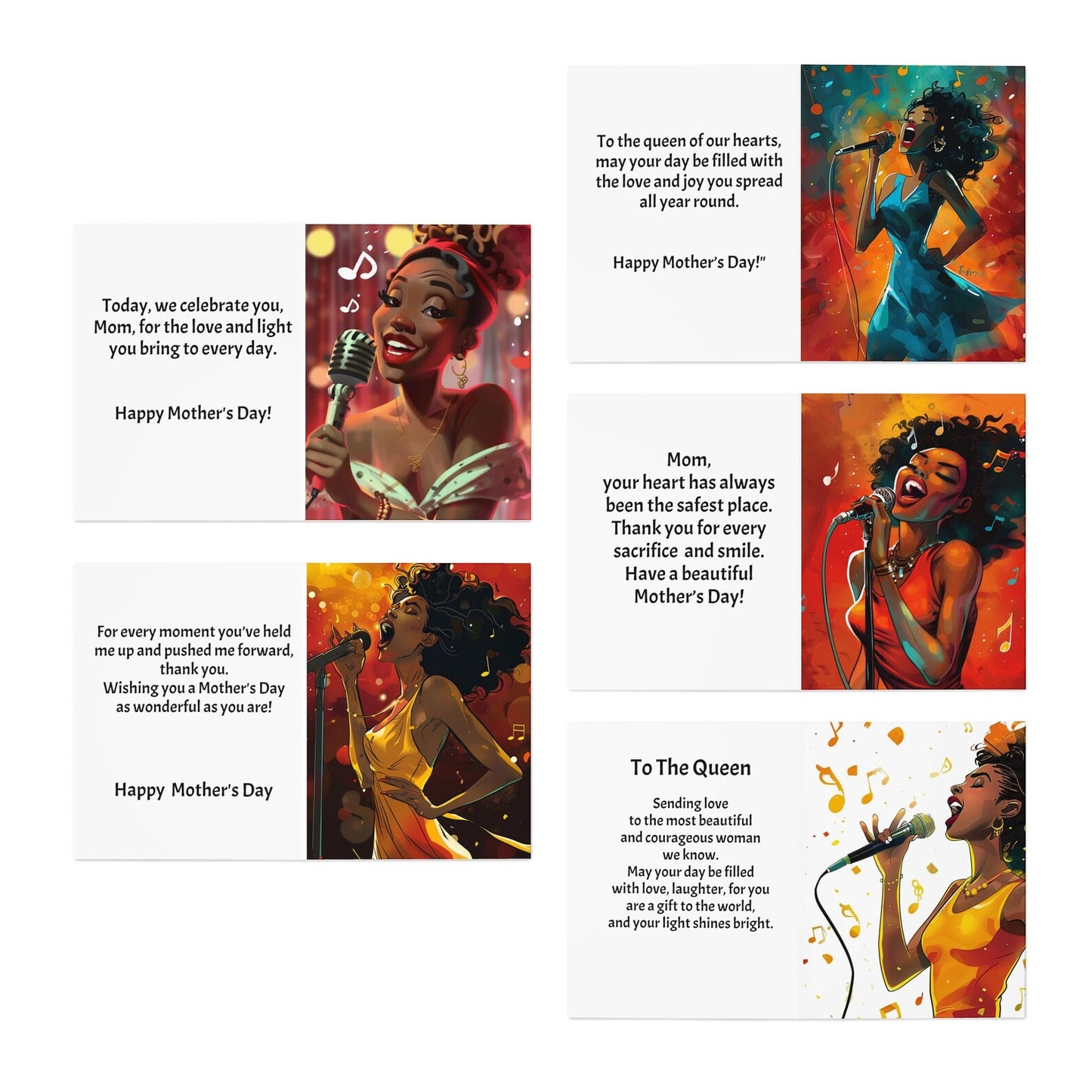 Sing The Song! Mother's Day Cards for The Singer in Her