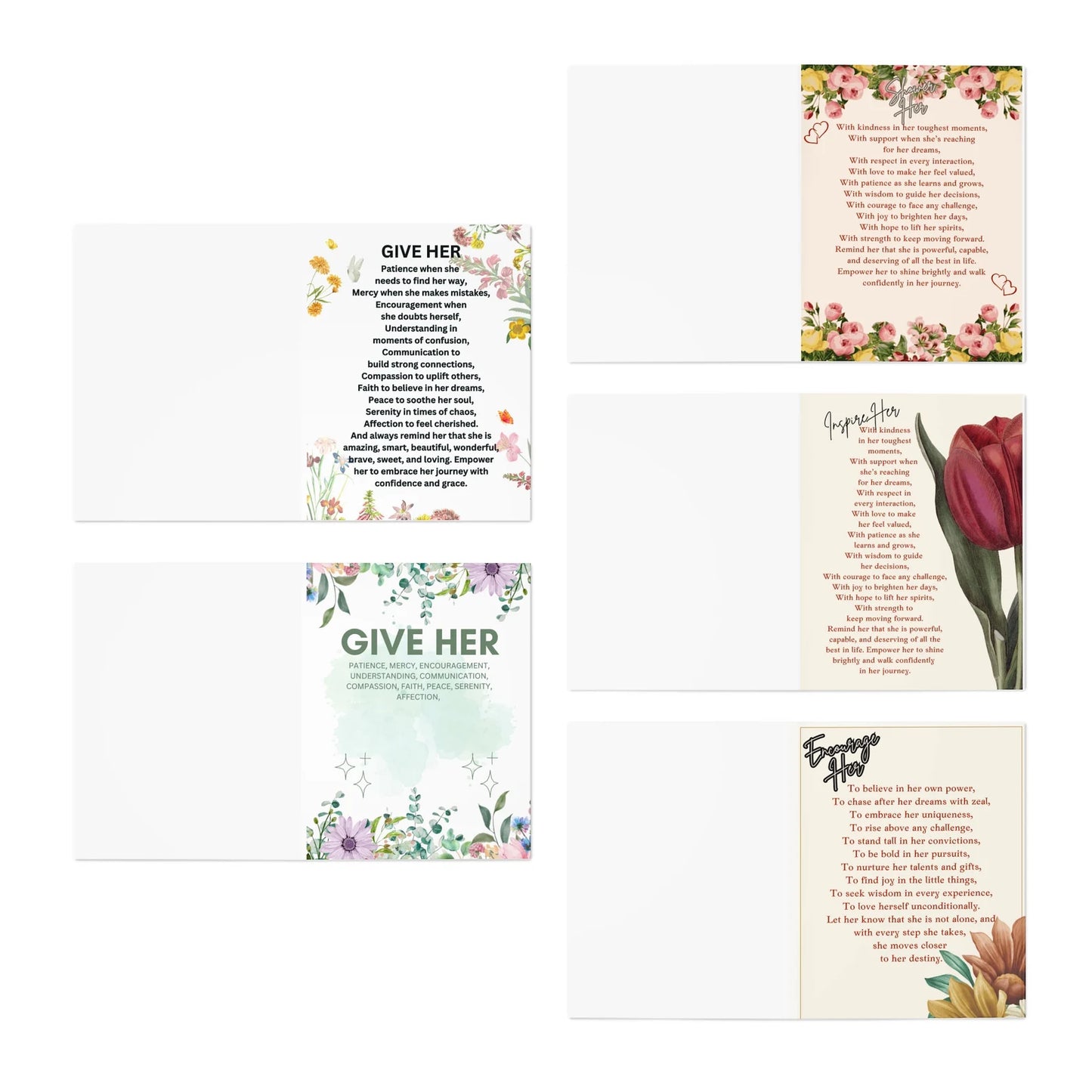 Empowered Women: Greeting Cards (5-Pack)