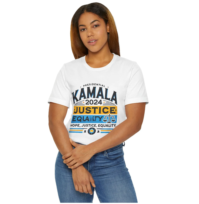 Kamala 2024: Progress, Power, Purpose Graphic Tee