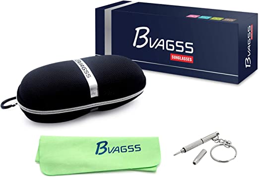 BVAGSS Women Rimless Oversized Studded Sunglasses Gradient Lens Rivet Fashion WS027