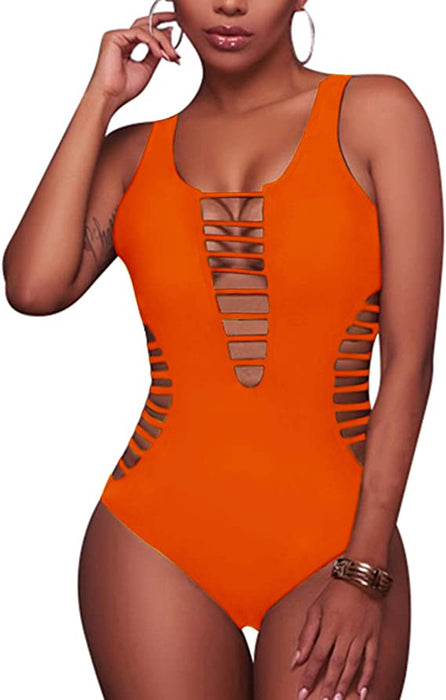 Aqua Eve Women Sexy One Piece Swimsuits Plunge Deep V Neck Cutout Bath itsallbeYOUtiful Aqua Eve Women Sexy One Piece Swimsuits Plunge Deep V Neck Cutout Bath itsallbeYOUtiful