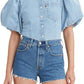 Levi's Women's Roxy Bubble Sleeve Denim Shirt