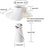 Foldable Sun Visors for Women - Beach Hat Wide Brim Sun Hat Roll Up Straw Hat