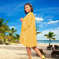 FairyLove Womens Casual Long Bell Sleeves Dress Loose Flowy Dresses for Wedding Guest