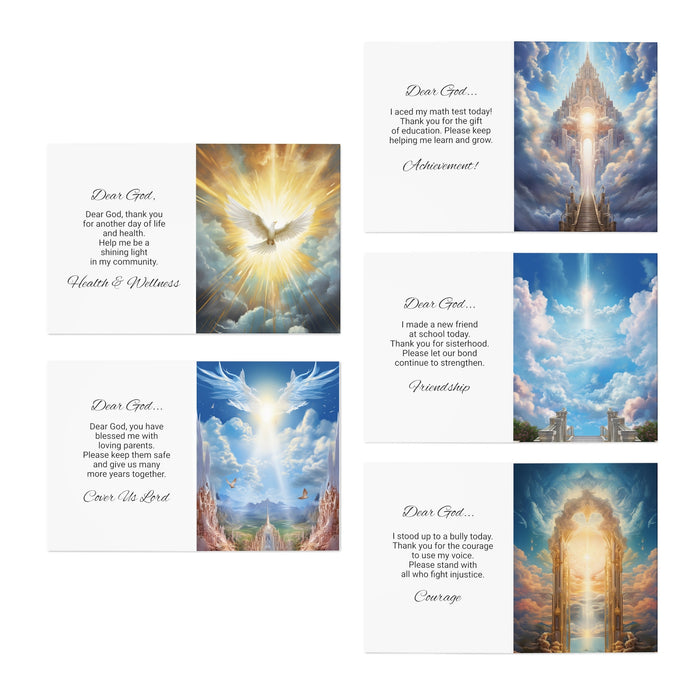 Introducing Cards So Prayerful - Uplifting Messages: Cards for Young Black Girls (5-Pack)