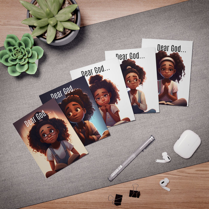 Introducing Cards So Prayerful - Uplifting Messages: Cards for Young Black Girls (5-Pack)