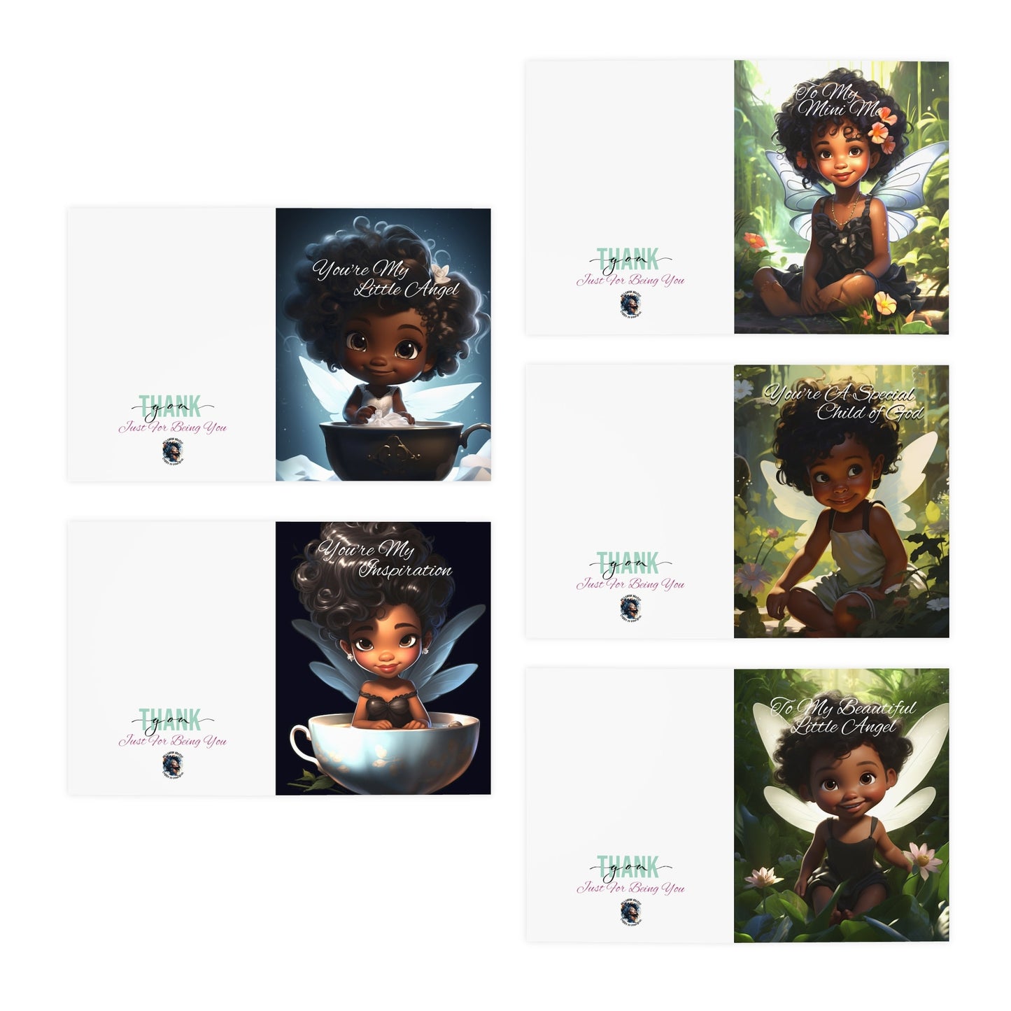 Introducing Cards So Powerful (Part 19) - Harmony of Hearts Greeting Cards (5-Pack)