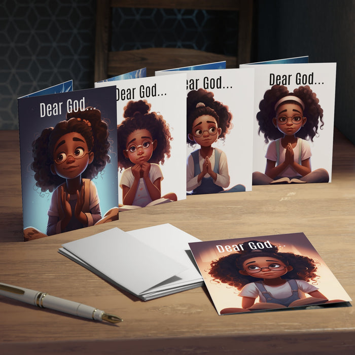Introducing Cards So Prayerful - Uplifting Messages: Cards for Young Black Girls (5-Pack)