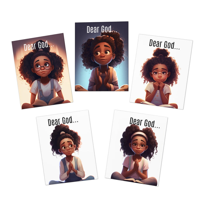 Introducing Cards So Prayerful - Uplifting Messages: Cards for Young Black Girls (5-Pack)