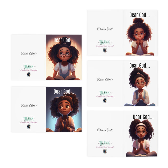 Introducing Cards So Prayerful - Uplifting Messages: Cards for Young Black Girls (5-Pack)